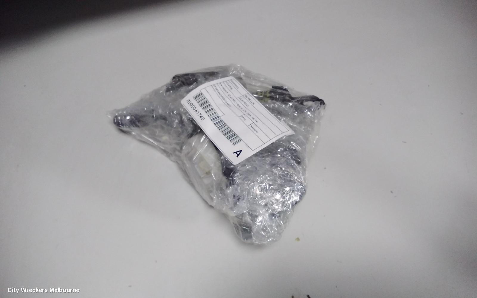SUBARU OUTBACK SEATBELT/STALK, RH FRONT, SEAT BELT ONLY, 6TH GEN, 08/2014 ONWARDS - Image 3