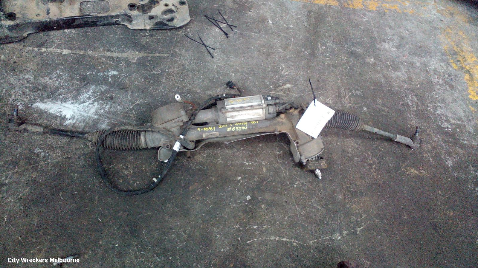 VOLKSWAGEN CADDY STEERING BOX/RACK, 2K-2KN, ELECTRIC TYPE, 12/2004 ONWARDS - Image 2