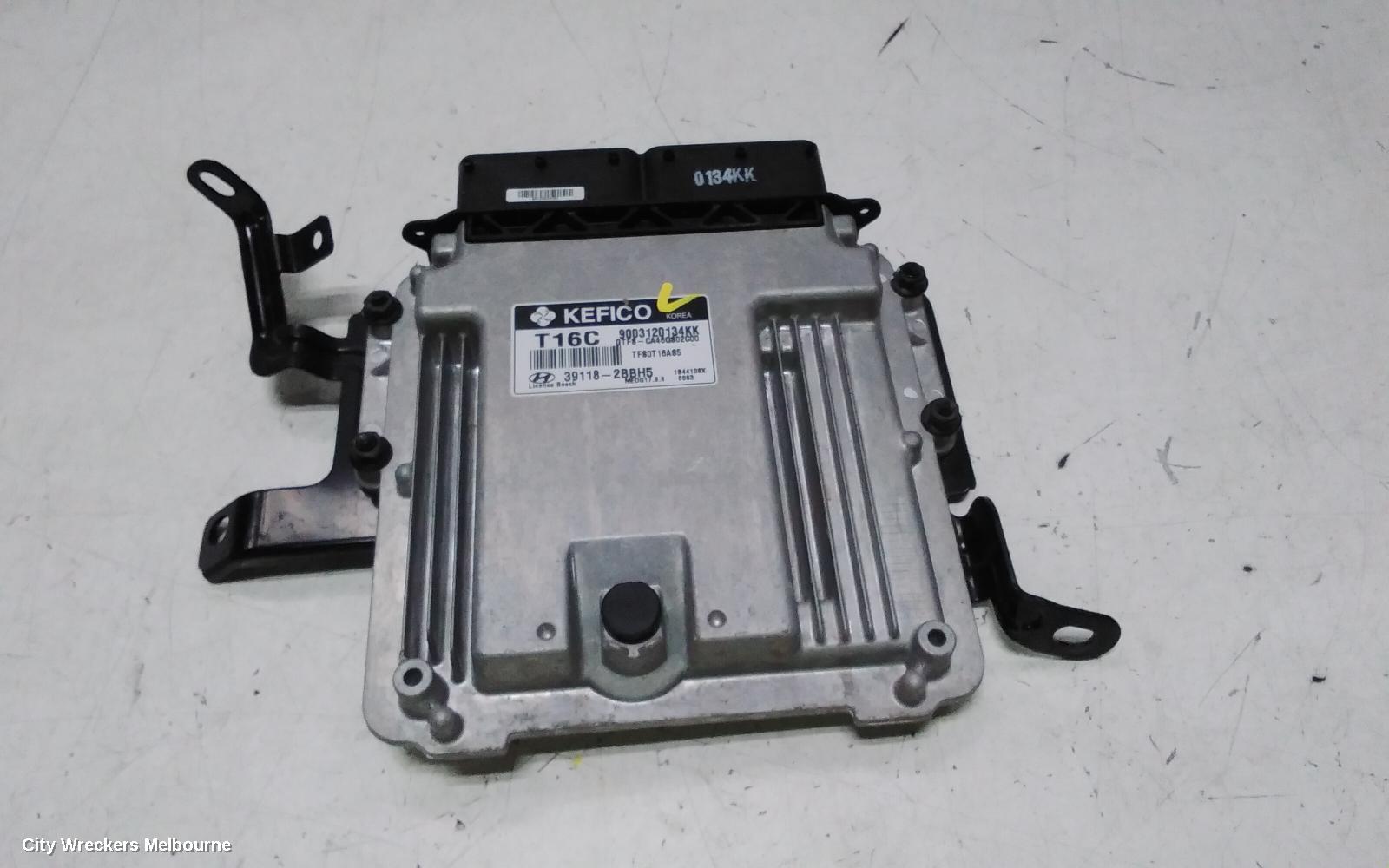 HYUNDAI VELOSTER ECU, ENGINE ECU, TURBO, AUTO T/M, P/N 391182BBH5, ECU ONLY, FS, 06/2012 - 09/2014 - Image 1
