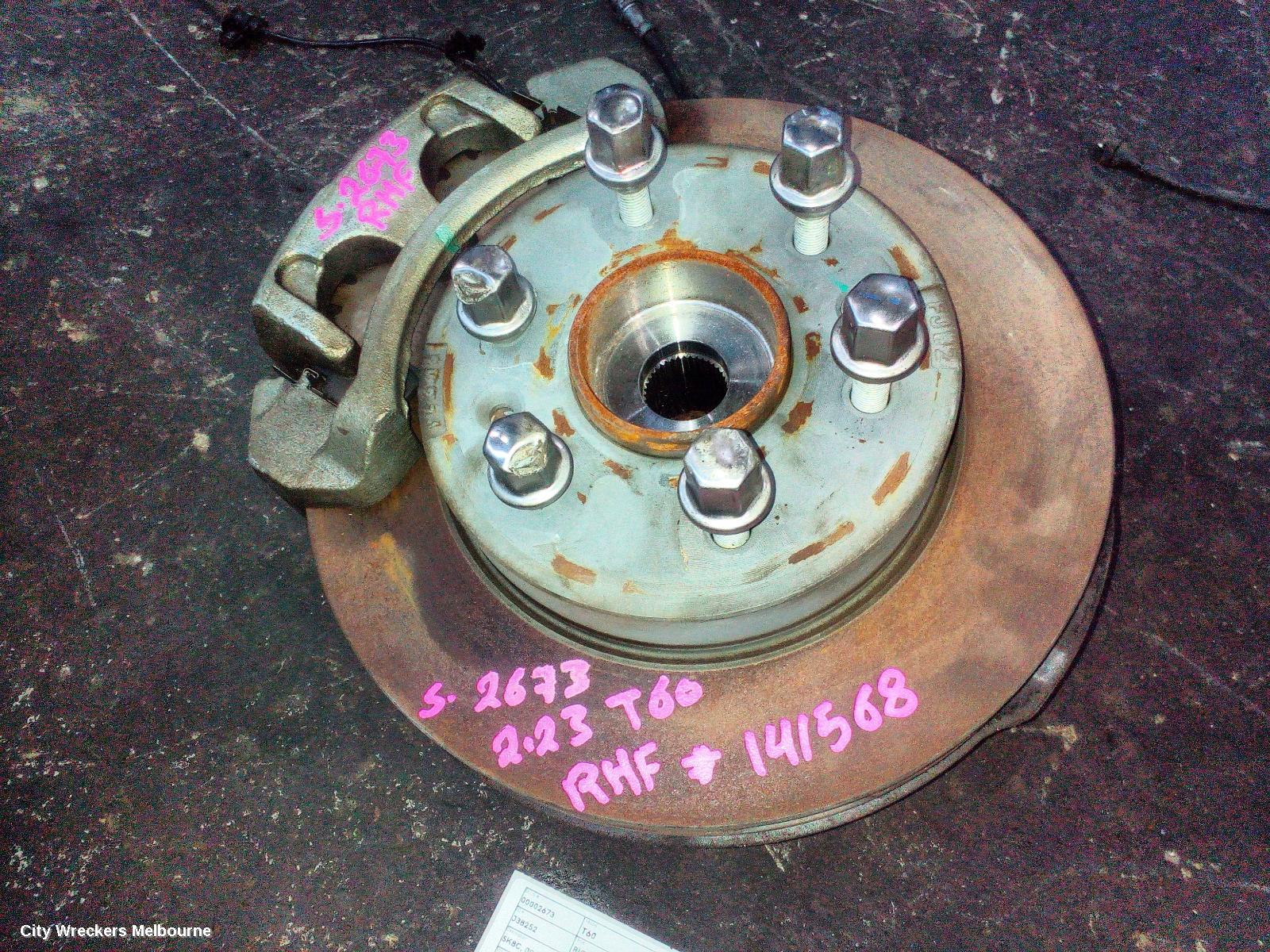 LDV T60 RIGHT FRONT HUB ASSEMBLY, SK8C, 09/2021 ONWARDS - Image 1
