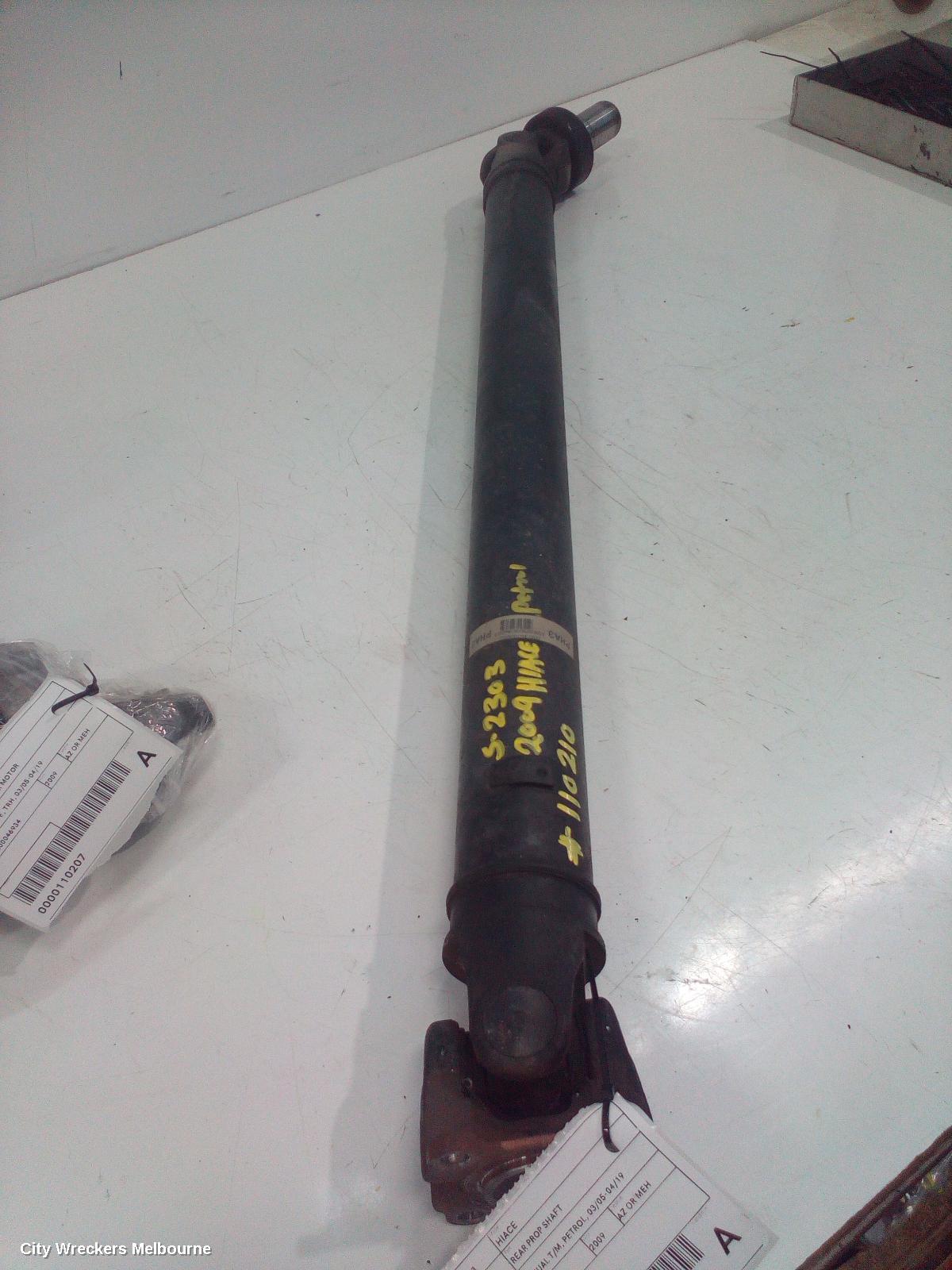 TOYOTA HIACE REAR DRIVE SHAFT, TRH, LWB/SWB, MANUAL T/M, PETROL, 03/2005 - 04/2019 - Image 2