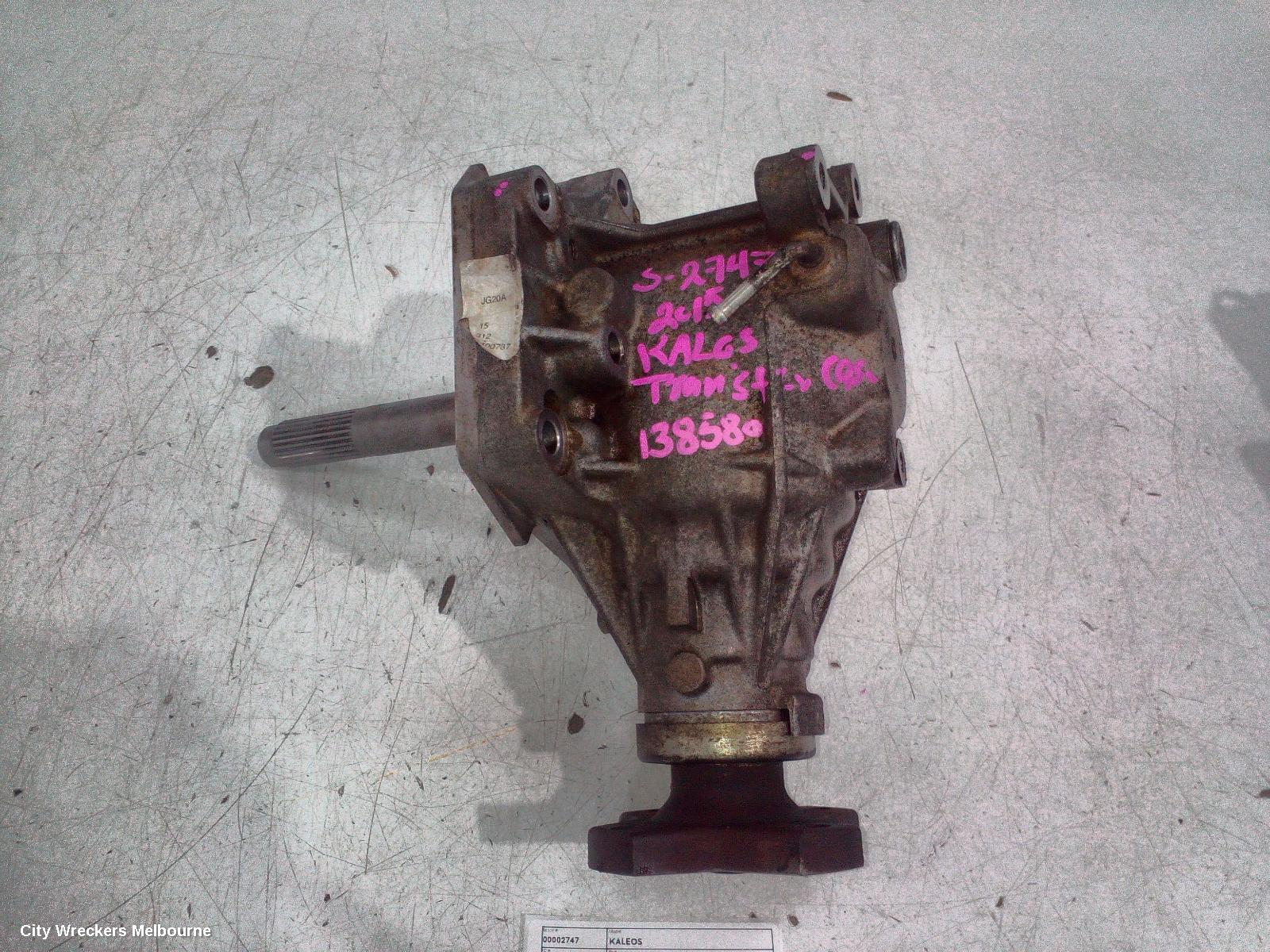 RENAULT KALEOS TRANSFER CASE, AUTO, PETROL, 2.5, AWD, H45, 09/2008 - 04/2016 - Image 2