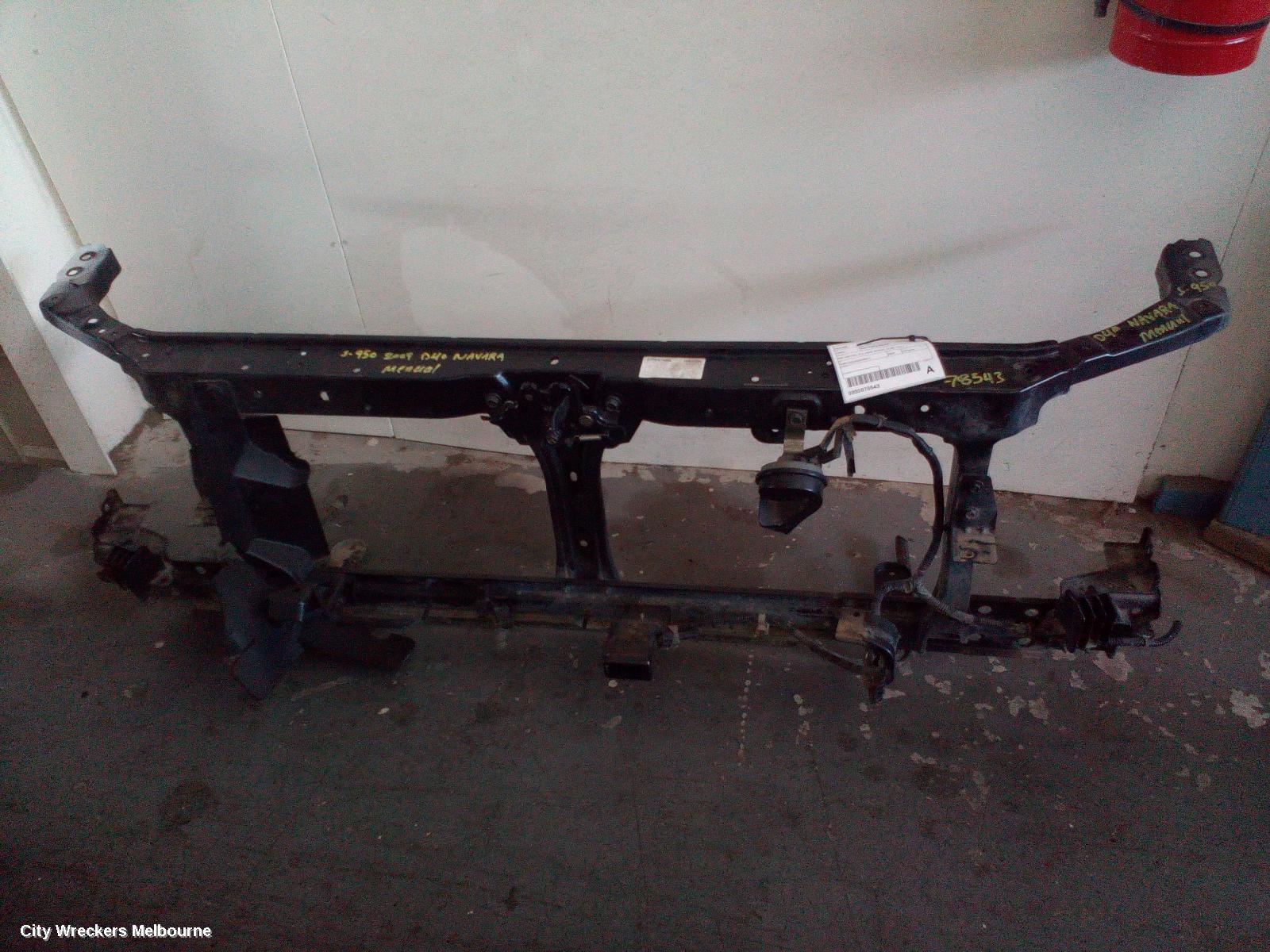 NISSAN NAVARA RADIATOR SUPPORT, D40 (VIN VSK), 4.0, VQ40, PETROL, 09/2005 - 12/2011 - Image 1
