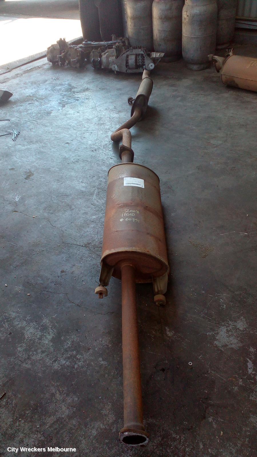 HYUNDAI ILOAD/IMAX EXHAUST SYSTEM, TQ, 11/2007 - 03/2021 - Image 3