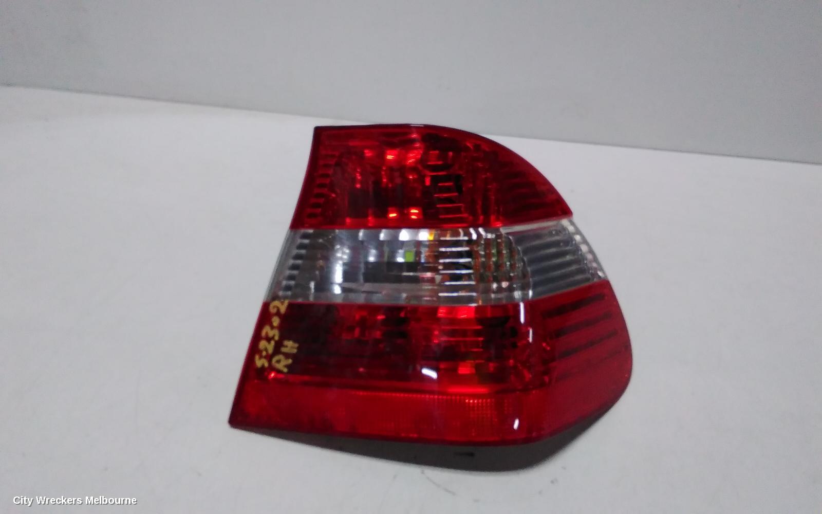 BMW 3 SERIES RIGHT TAILLIGHT, E46, SEDAN, CLEAR FLASHER TYPE, 10/2001 - 01/2005 - Image 1