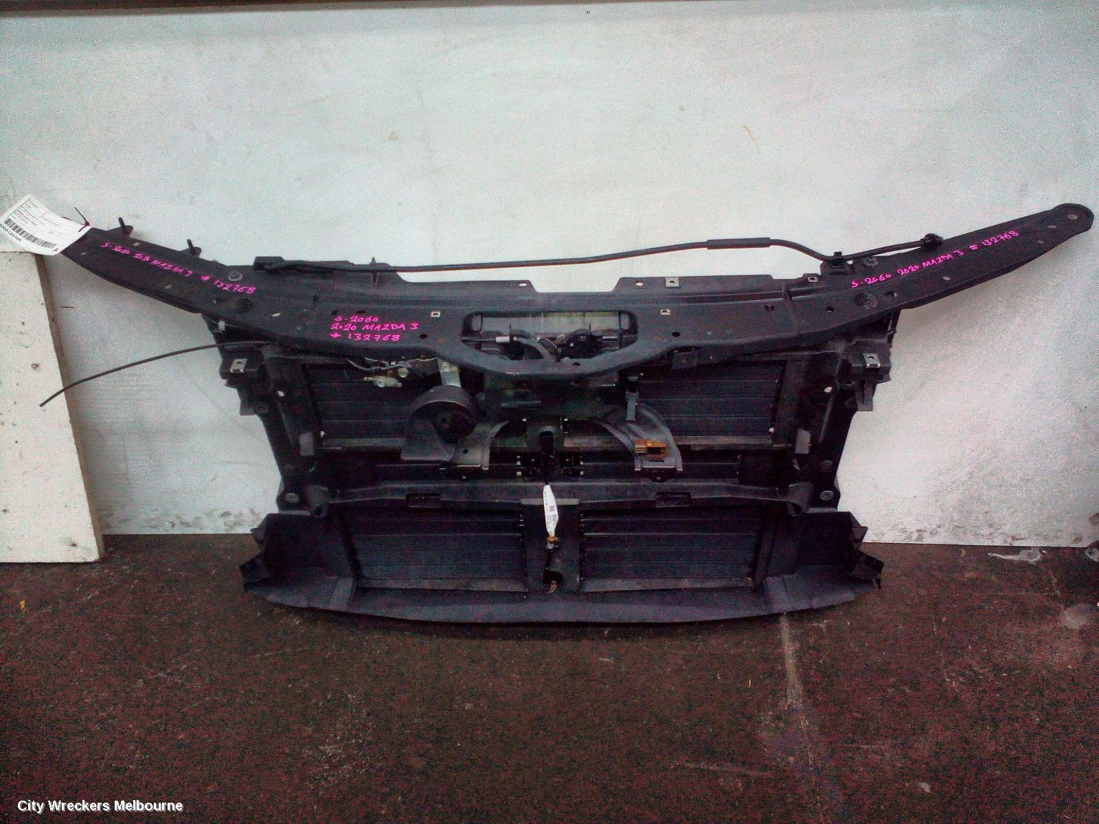 MAZDA 3 RADIATOR SUPPORT, BP, SEDAN/HATCH, 03/2019 ONWARDS - Image 1