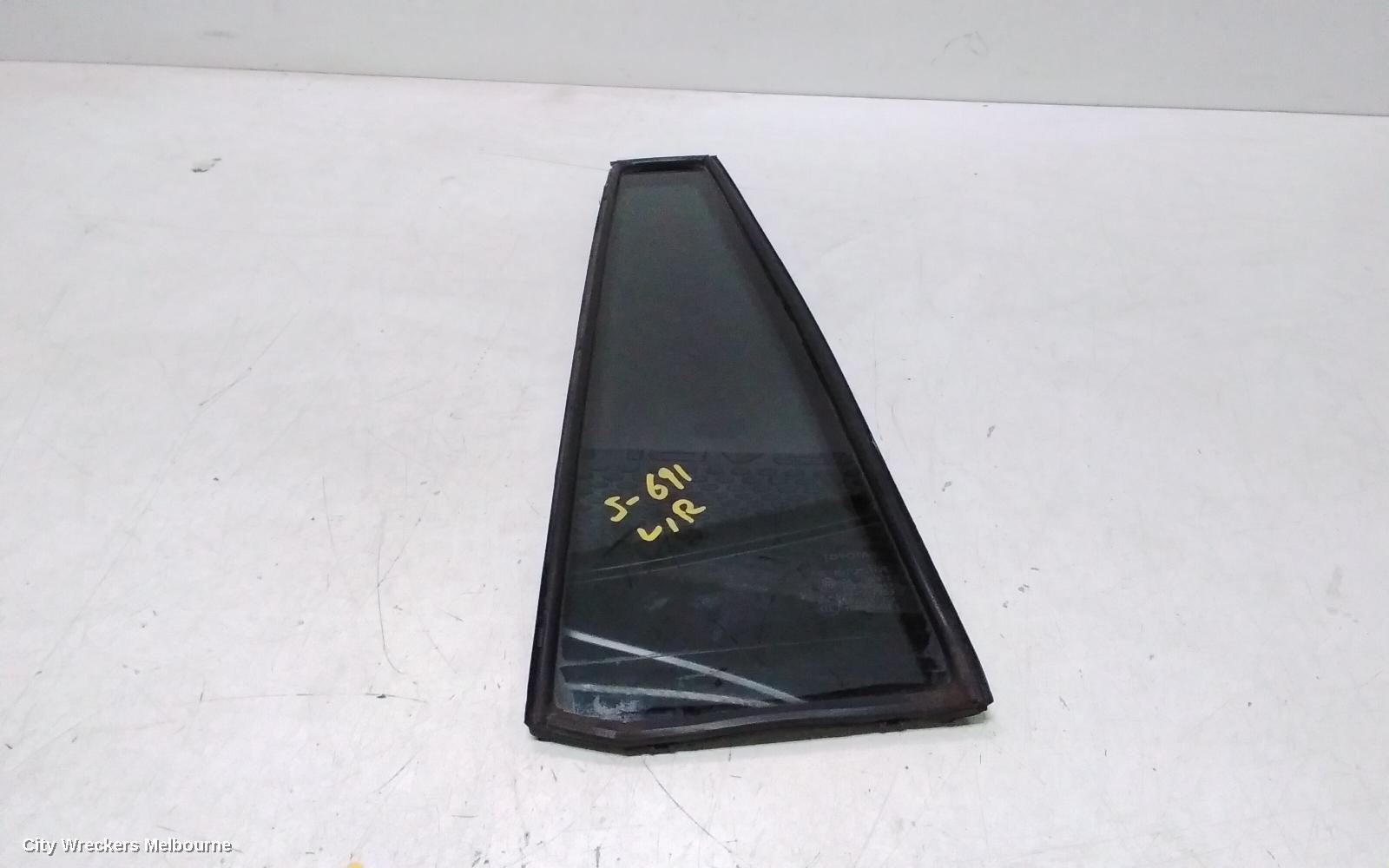 TOYOTA PRADO LEFT REAR 1/4 DOOR GLASS, 120 SERIES, DARK TINT, 02/2003 - 10/2009 - Image 1