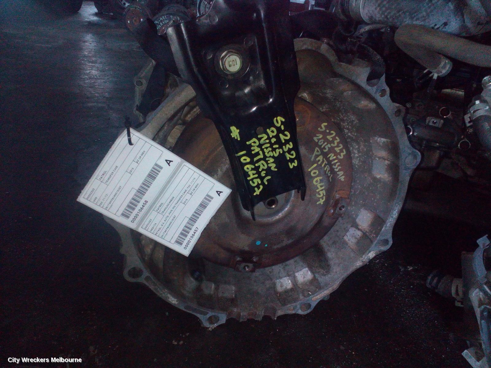 NISSAN PATROL TRANS/GEARBOX, PETROL, 5.6, AUTO, 4WD, NO TRANSFER CASE, Y62, 11/2012 ONWARDS - Image 1