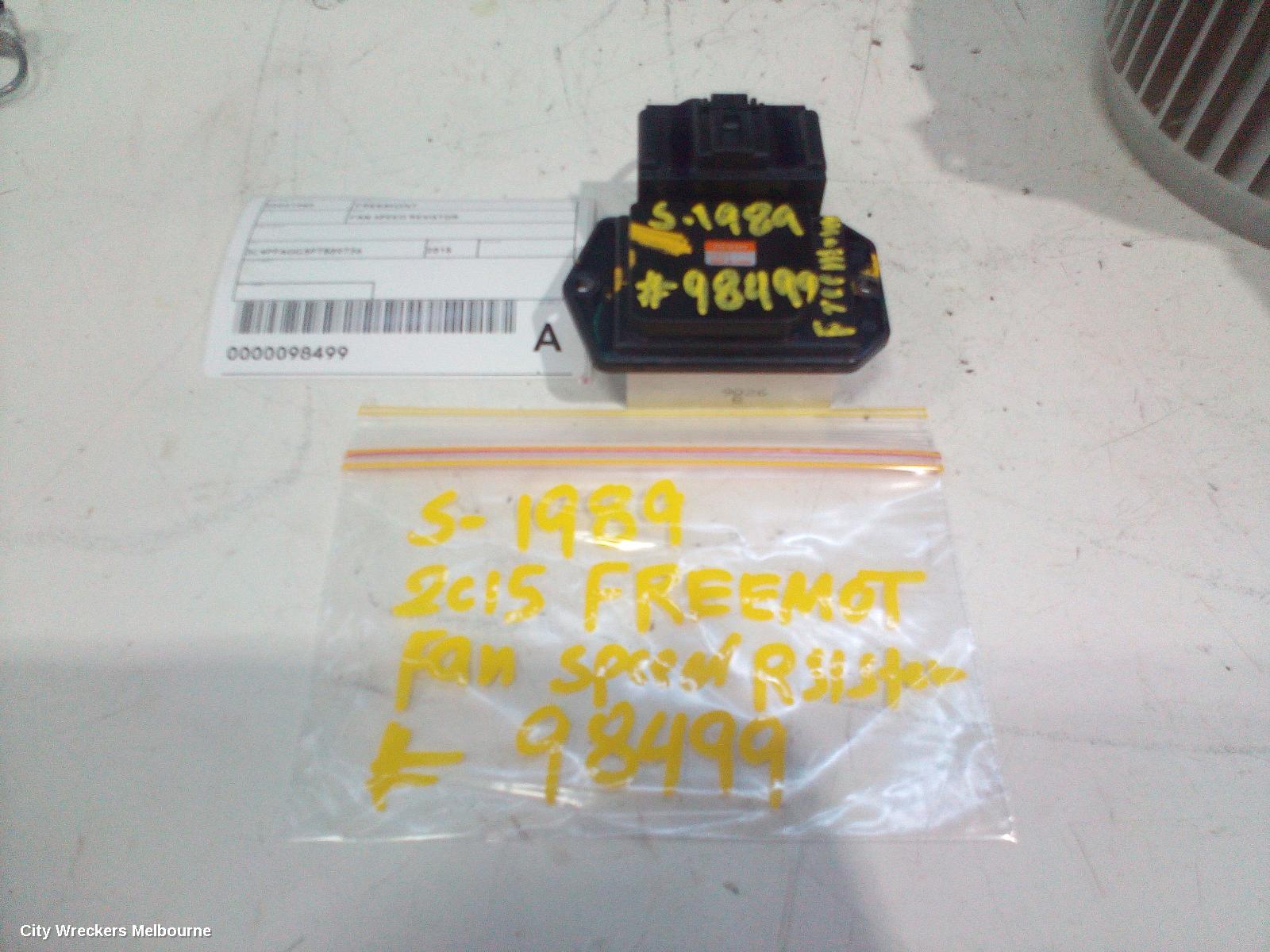 FIAT FREEMONT FAN SPEED RESISTOR - Image 1