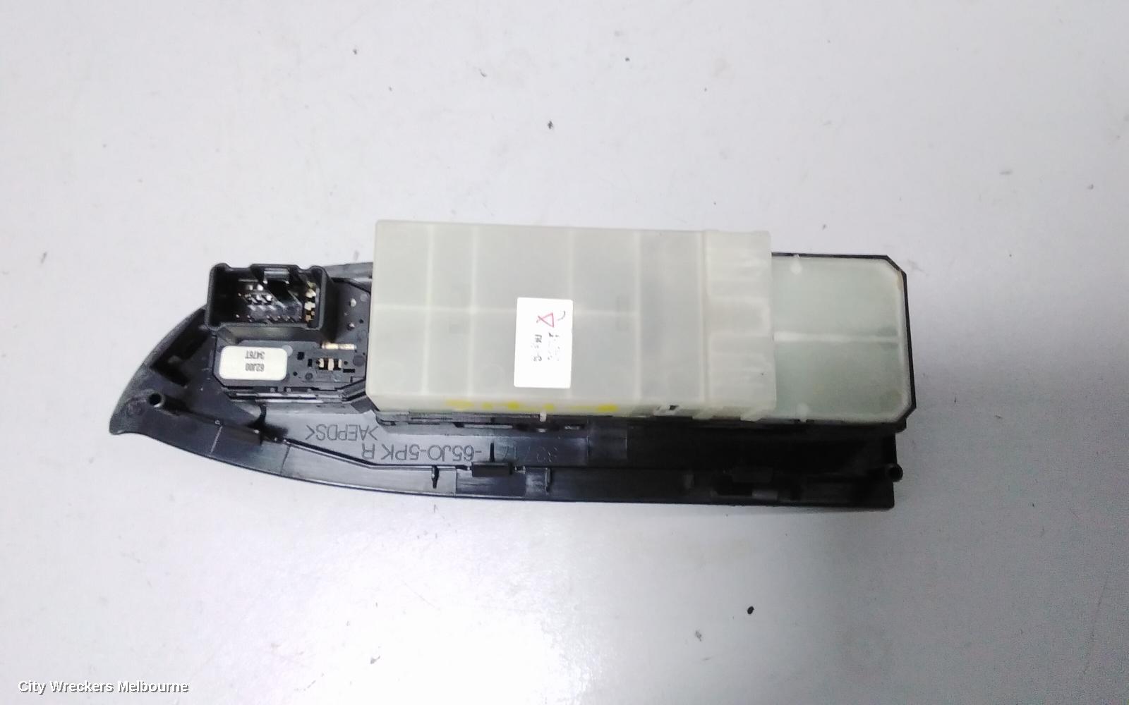 SUZUKI VITARA PWR DR WIND SWITCH, RH FRONT (MASTER SWITCH), 5DR, GRAND VITARA, JB-JT, 04/2005 - 12/2018 - Image 3