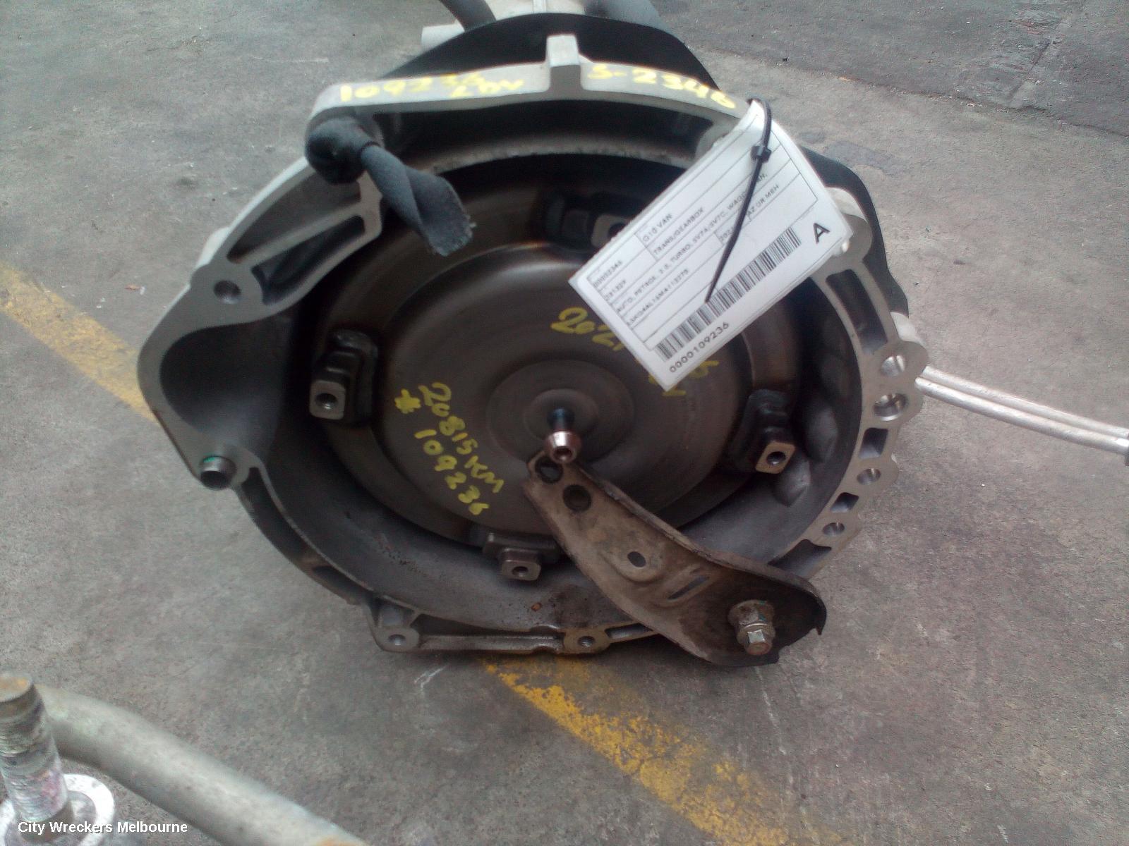 LDV G10 TRANS/GEARBOX, AUTO, PETROL, 2.0, TURBO, SV7A/SV7C, WAGON/VAN, 04/2015 - 05/2021 - Image 1