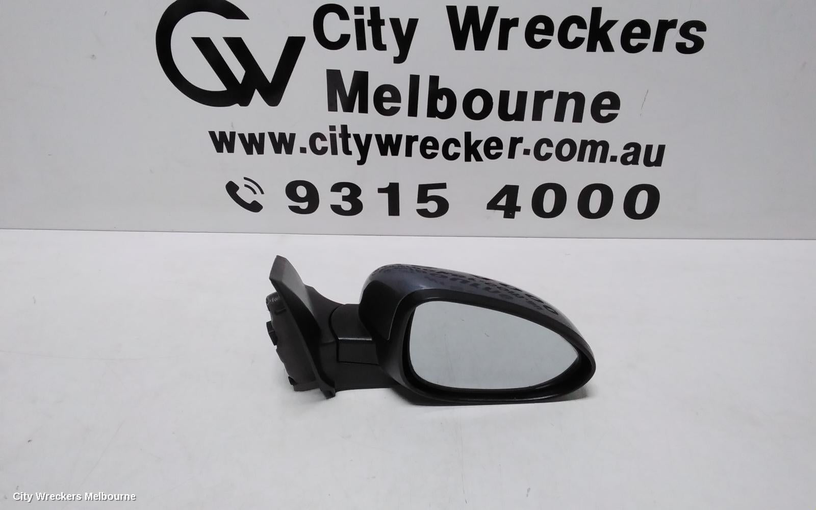 HOLDEN BARINA RIGHT DOOR MIRROR, TM, COLOUR CODED, 09/2011 - 12/2018 - Image 2