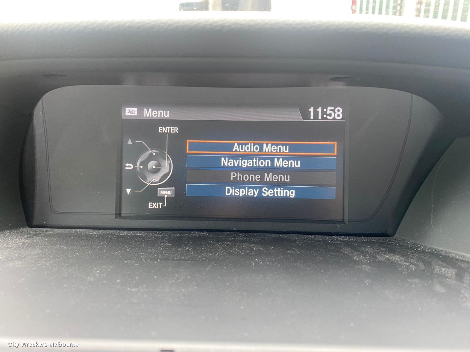 HONDA ACCORD RADIO/CD/DVD/SAT/TV, DISPLAY UNIT, SAT NAV TYPE, 9TH GEN, 05/2013 - 08/2019 - Image 2