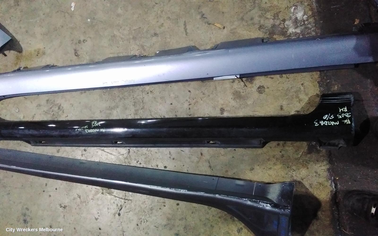 MAZDA 3 SIDE STEP/SKIRT, BK S1, RH SIDESKIRT ONLY, 10/2003 - 06/2006 - Image 1