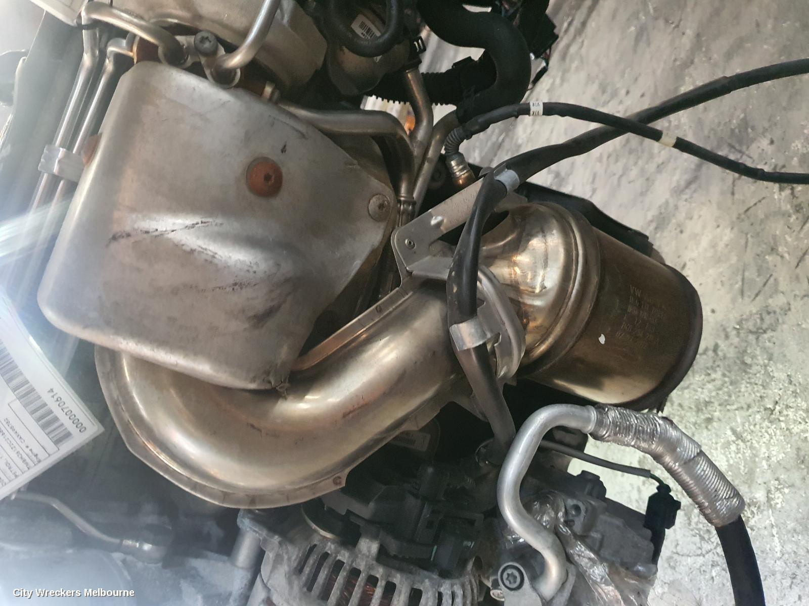 SKODA OCTAVIA CATALYTIC CONVERTER, DOWNPIPE-CAT TYPE, 1.4, PETROL, CAXA CODE, 1Z, 08/2010 - 10/2013 - Image 3