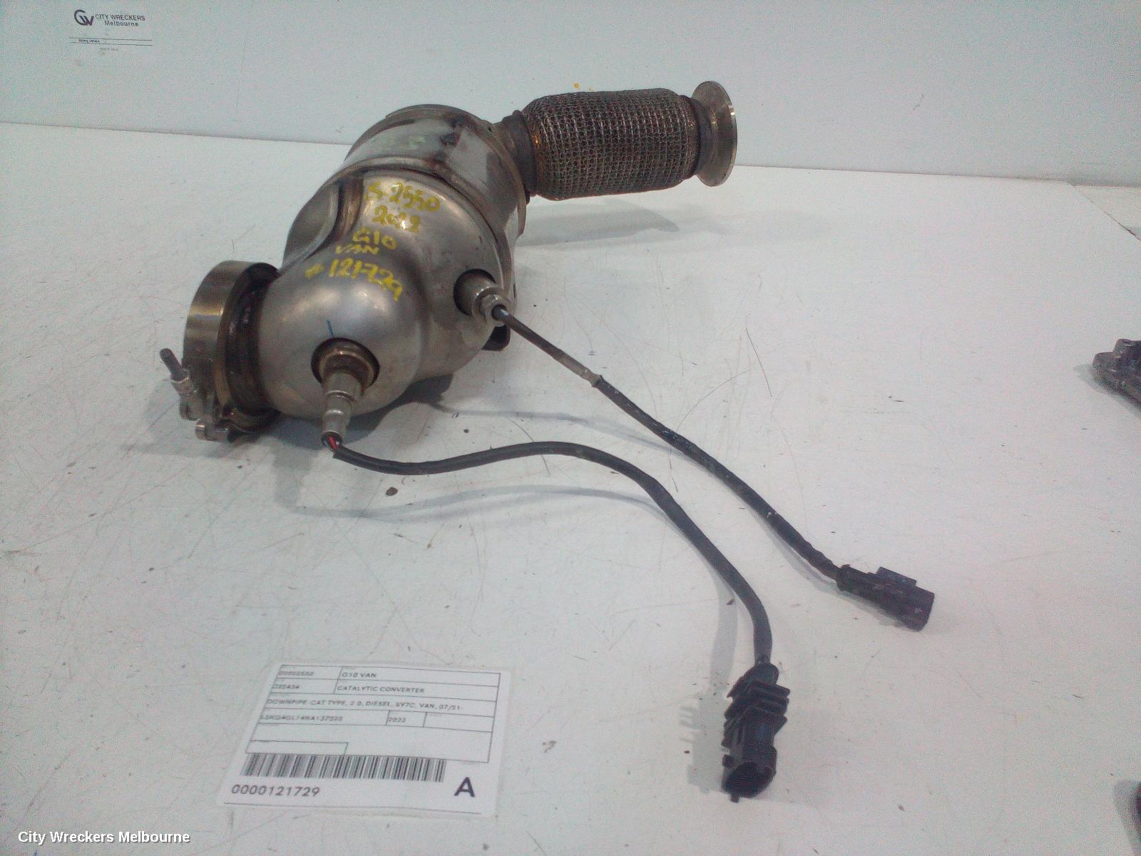 LDV G10 CATALYTIC CONVERTER, DOWNPIPE-CAT TYPE, 2.0, DIESEL, SV7C, VAN, 07/2021 ONWARDS - Image 3