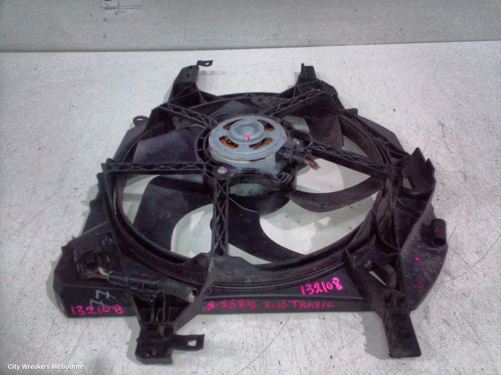 RENAULT TRAFIC FAN, DUAL FAN ASSY, DIESEL, 1.6, X82, 01/2015 - 09/2022 - Image 1