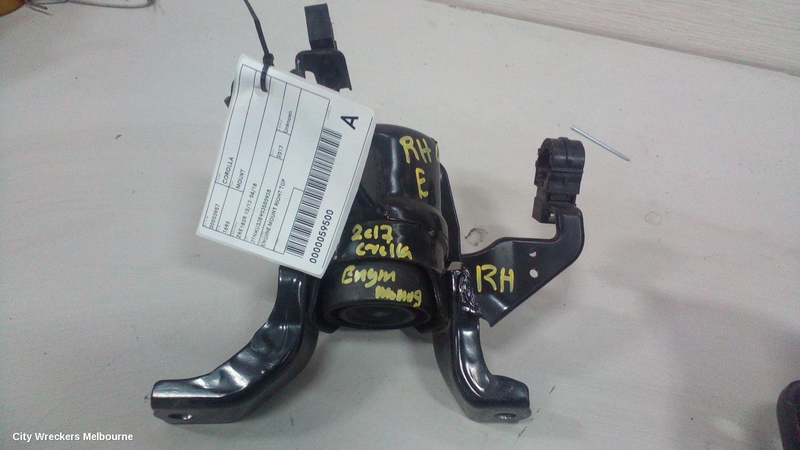 TOYOTA COROLLA MOUNT, ZRE182R 10/2012 - 06/2018 - Image 1