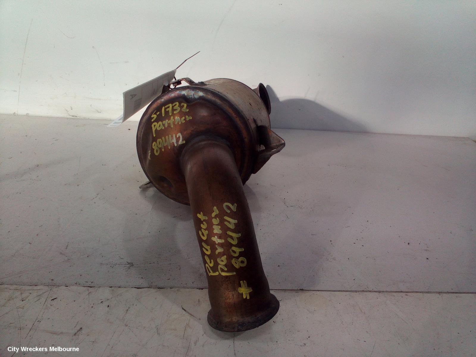 PEUGEOT PARTNER CATALYTIC CONVERTER, UNDER CAR-CAT TYPE, 1.6, DIESEL, 09/2008 - 01/2015 - Image 3