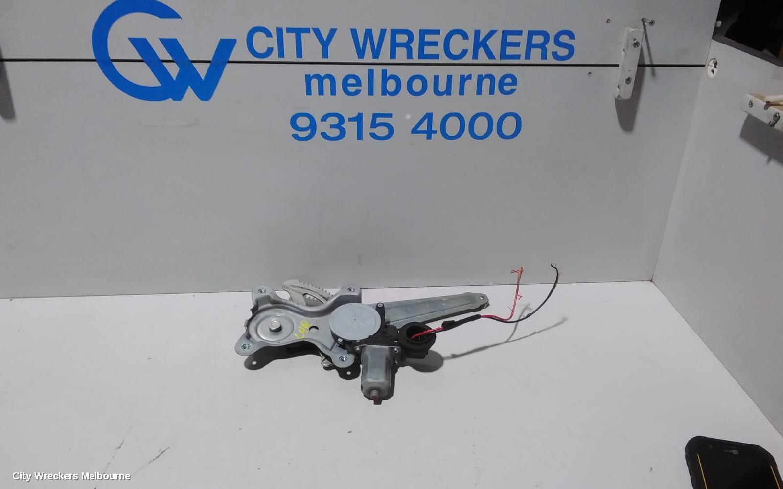 TOYOTA CAMRY LEFT REAR WND REG/MOTOR, ASV50/AVV50, POWER, 12/2011 - 10/2017 - Image 2