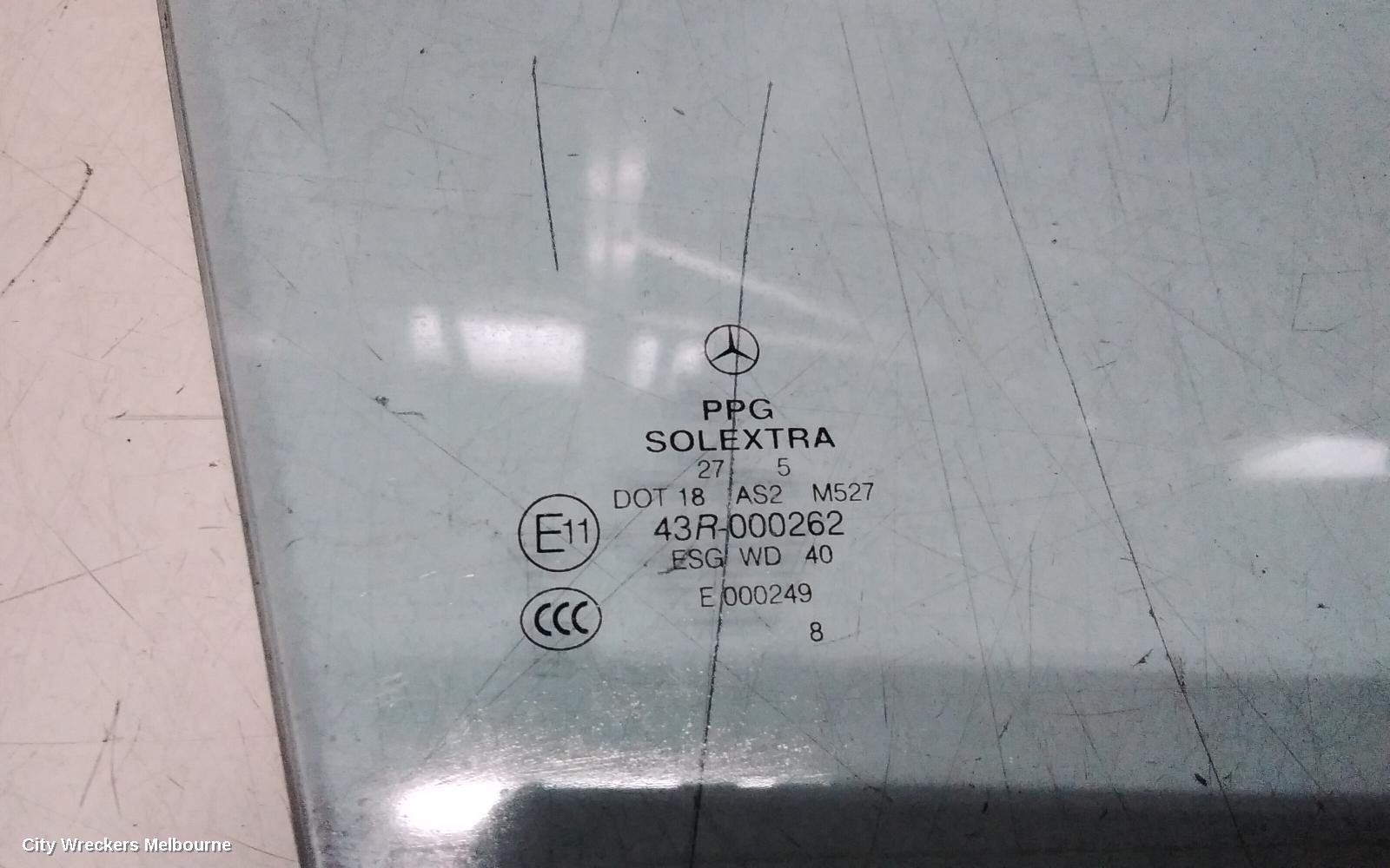 MERCEDES C CLASS RIGHT FRONT DOOR WINDOW, W203/S203, SEDAN/WAGON (CLAMP TO REG TYPE), 11/2000 - 06/2007 - Image 3
