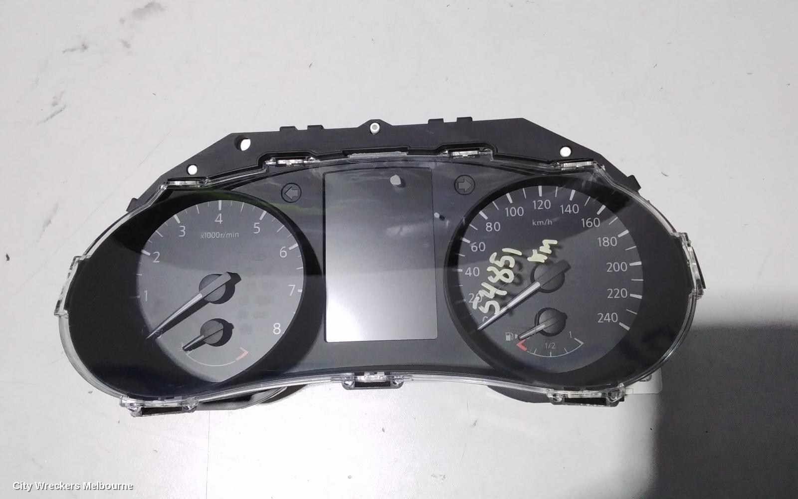 NISSAN QASHQAI INSTRUMENT CLUSTER, PETROL, MANUAL T/M, J11, 06/2014 ONWARDS - Image 2
