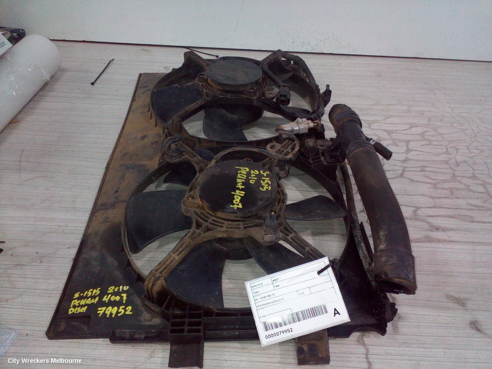 PEUGEOT 4007 FAN, GS, 10/2009 - 08/2013 - Image 1