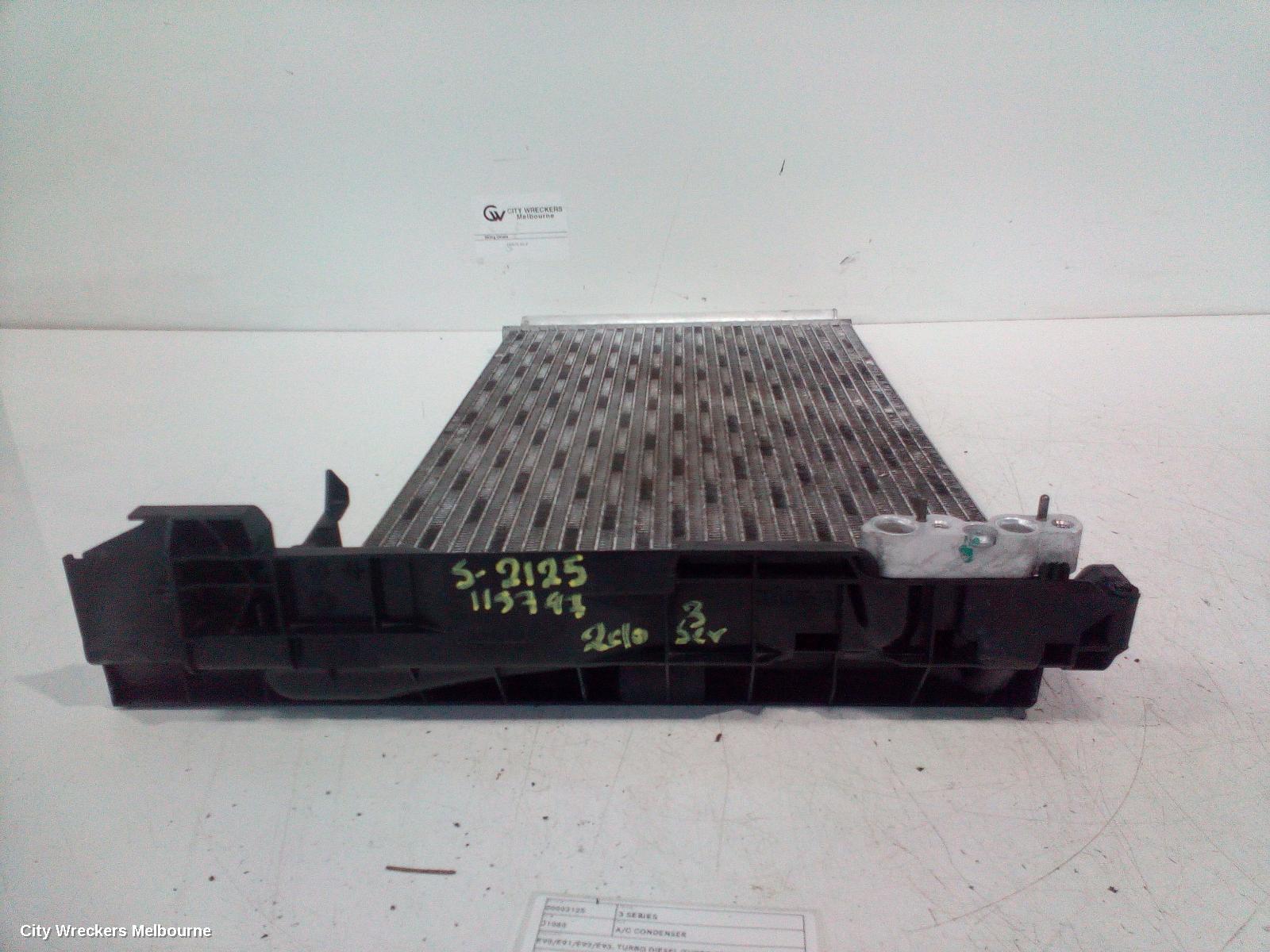 BMW 3 SERIES A/C CONDENSER, E90/E91/E92/E93, TURBO DIESEL/TURBO PETROL, 03/2005 - 09/2013 - Image 1