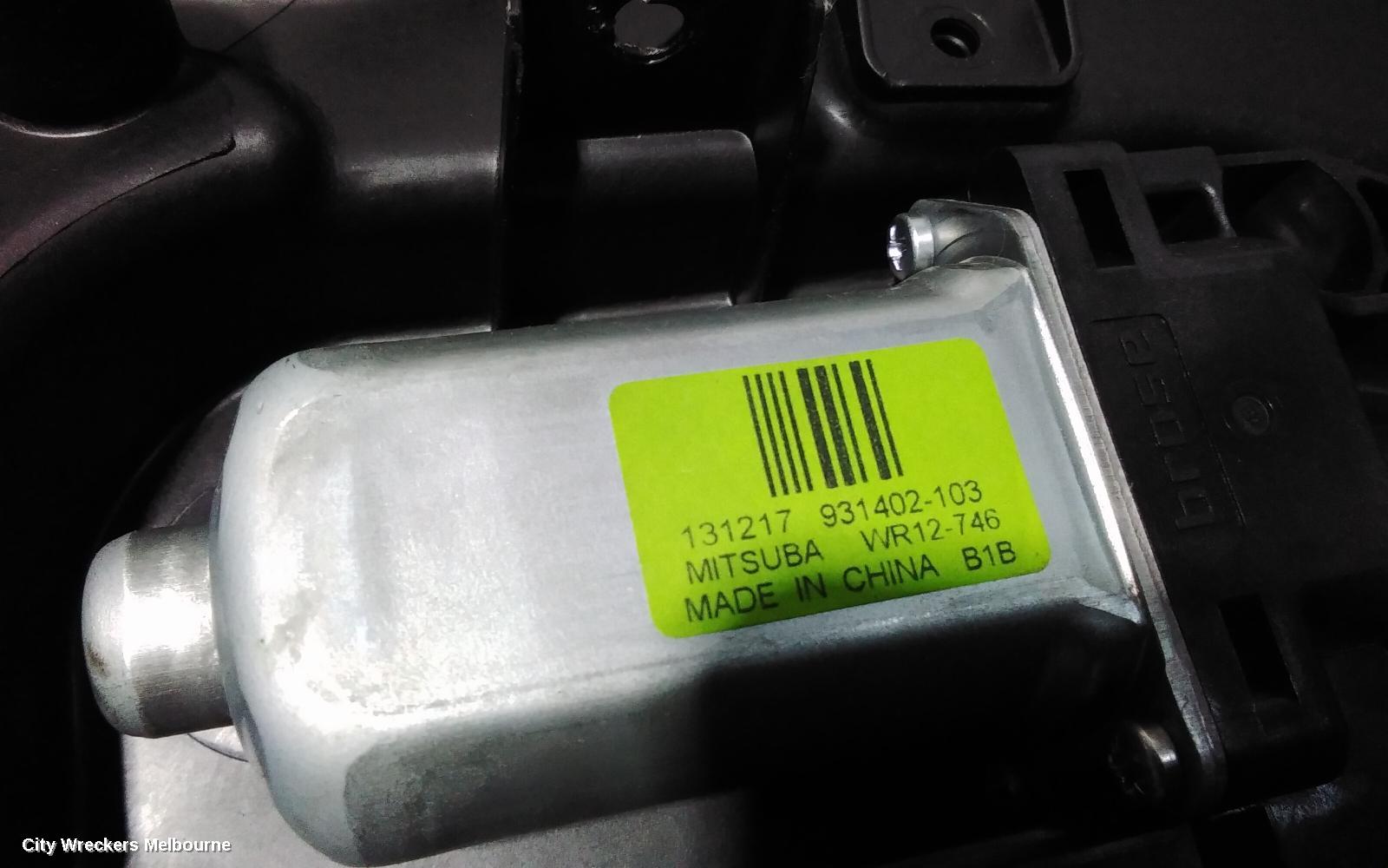 JEEP CHEROKEE LEFT REAR WND REG/MOTOR, KL, 02/2014 - 11/2022 - Image 3