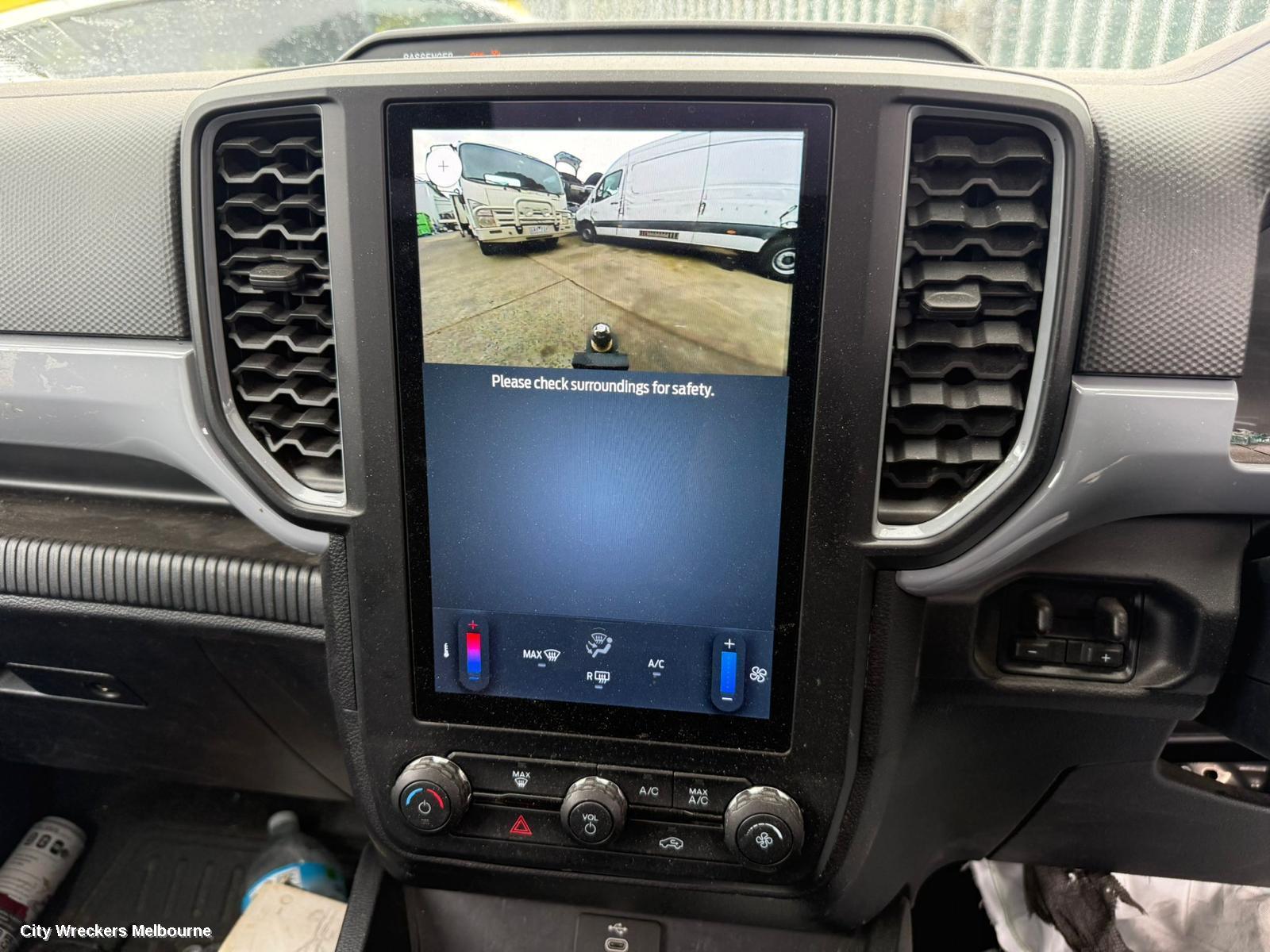FORD RANGER RADIO/CD/DVD/SAT/TV, RA, DISPLAY UNIT, 10.1IN TOUCHSCREEN, NON SAT NAV TYPE, 05/2022 ONWARDS - Image 3