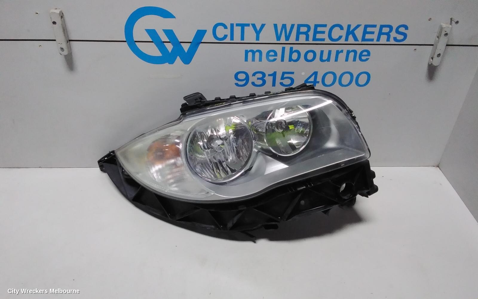 BMW 1 SERIES RIGHT HEADLAMP, E87, HATCH, 10/2004 - 01/2007 - Image 1
