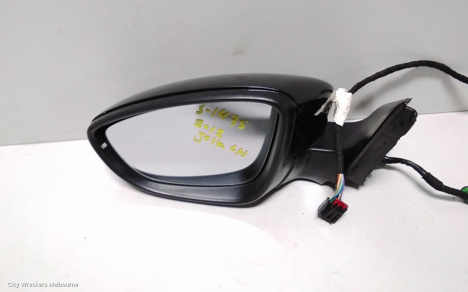 VOLKSWAGEN JETTA LEFT DOOR MIRROR, 1B, POWER FOLD (6XP CODE), 02/2011 - 05/2012 - Image 2