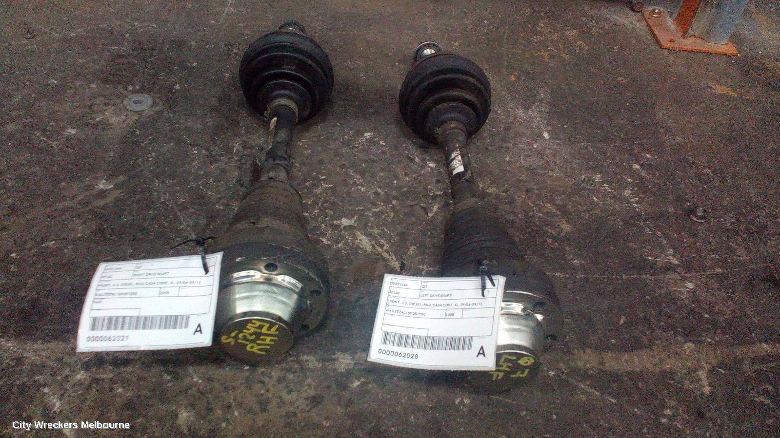 AUDI Q7 LEFT DRIVESHAFT, FRONT, 3.0, DIESEL, BUG/CASA CODE, 4L, 09/2006 - 09/2010 - Image 2