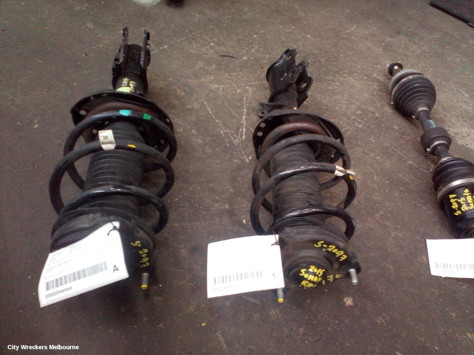 HYUNDAI SONATA RIGHT FRONT STRUT, PETROL, 2.0, TURBO, LF, 10/2014 - 07/2017 - Image 3
