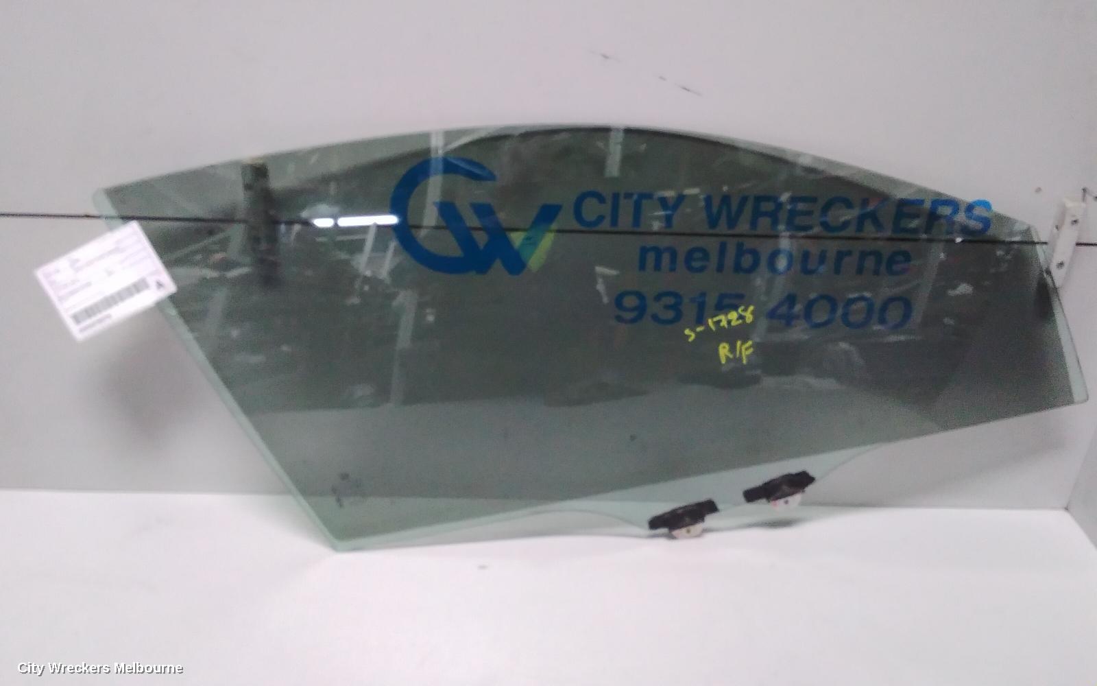 HONDA CIVIC RIGHT FRONT DOOR WINDOW, 10TH GEN, HATCH, 05/2016 ONWARDS - Image 1