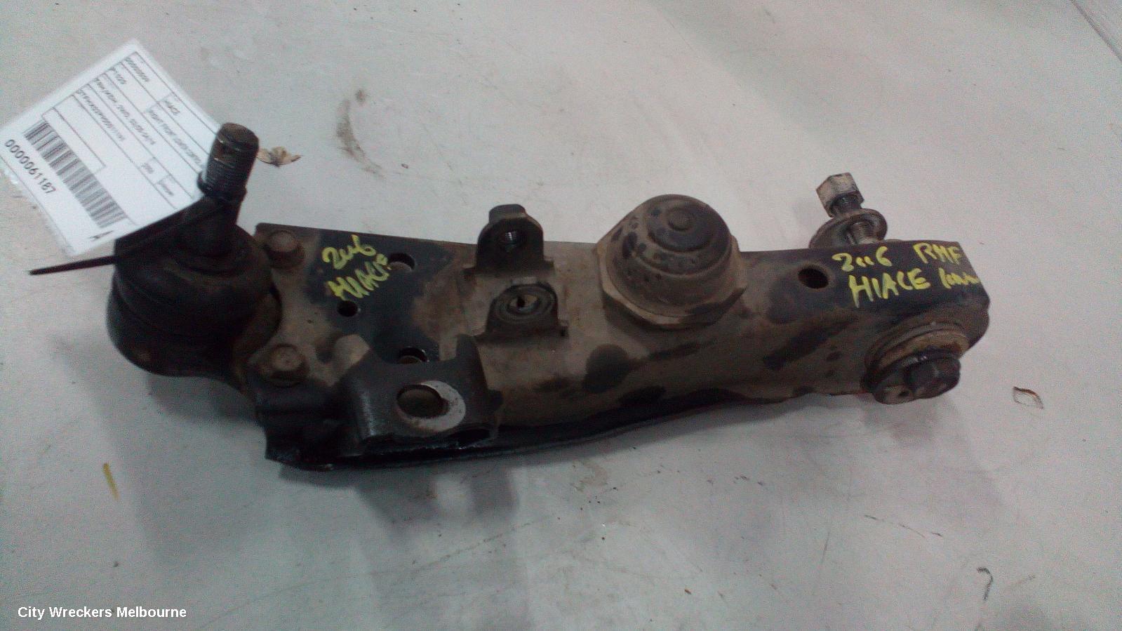 TOYOTA HIACE RIGHT FRONT LOWER CONTROL ARM, TRH/KDH, 2WD, 03/2005 - 04/2019 - Image 1