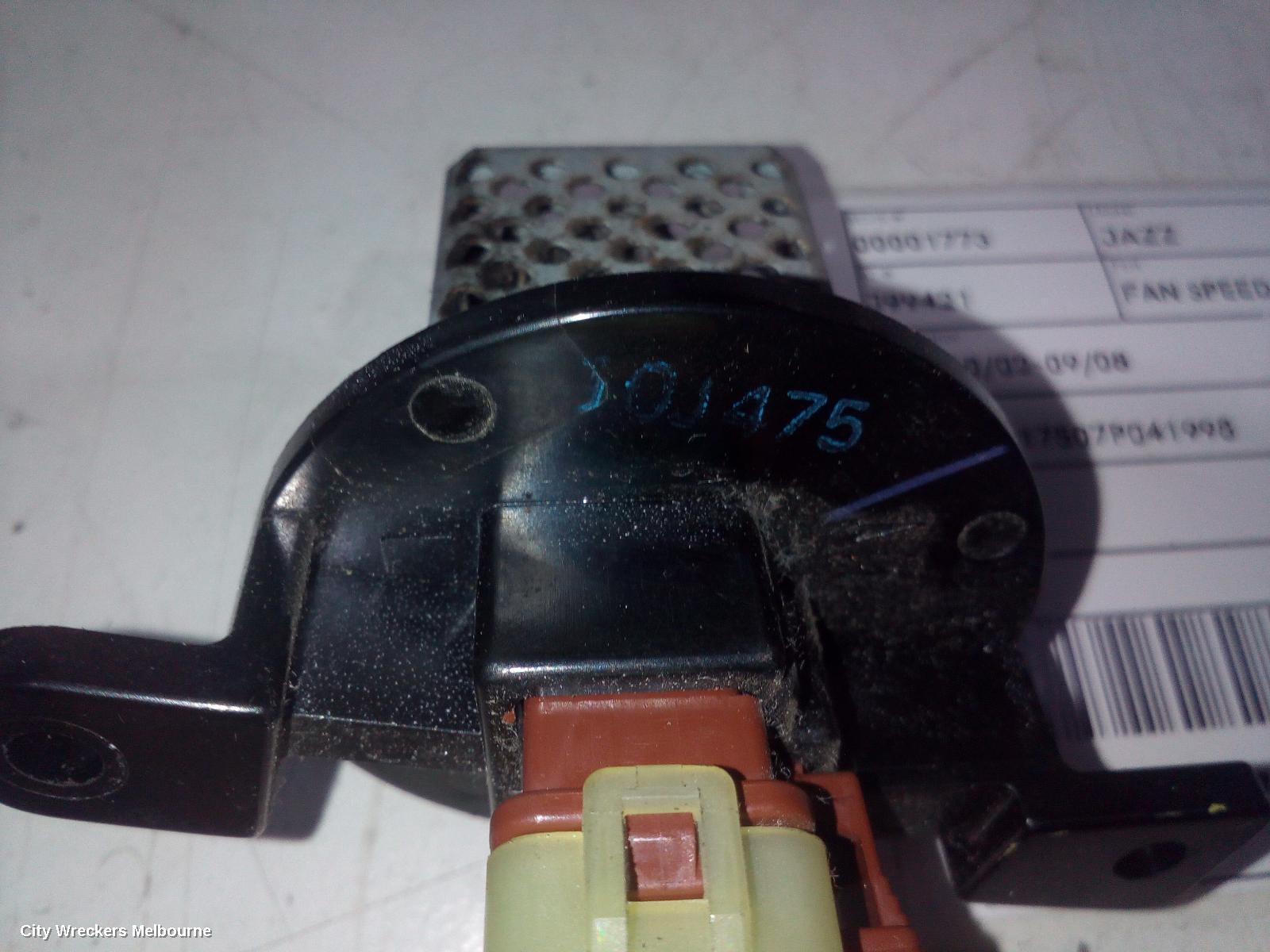HONDA JAZZ FAN SPEED RESISTOR, GD, 10/2002 - 09/2008 - Image 2
