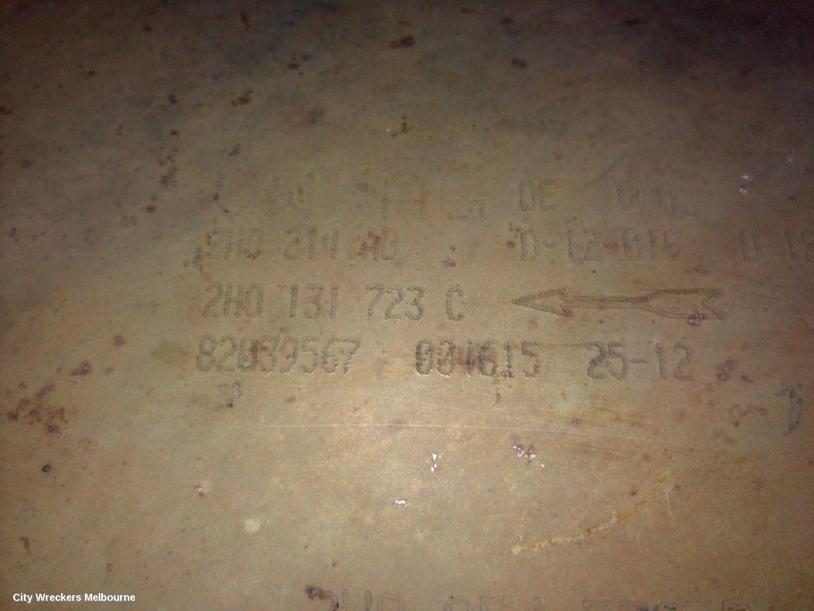 VOLKSWAGEN AMAROK PARTICULATE FILTER/DPF, DIESEL, 2.0, CNEA/CSHA CODE, 2H, 10/2010 - 09/2022 - Image 3
