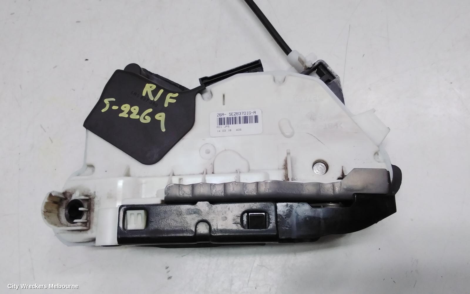 VOLKSWAGEN PASSAT DOOR/BOOT/GATE LOCK, B8/MK7, RIGHT FRONT DOOR, 06/2015 ONWARDS - Image 2