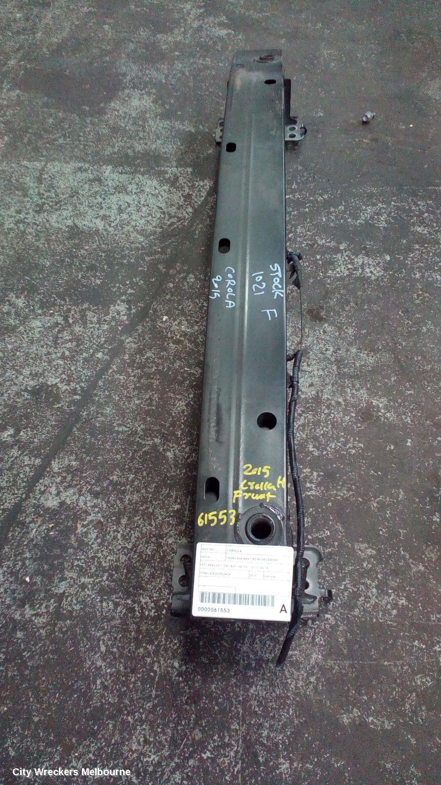TOYOTA COROLLA F/BAR REINFORC/BRACK, LEFT BRACKET, ZRE182R, HATCH, 10/2012 - 06/2018 - Image 1