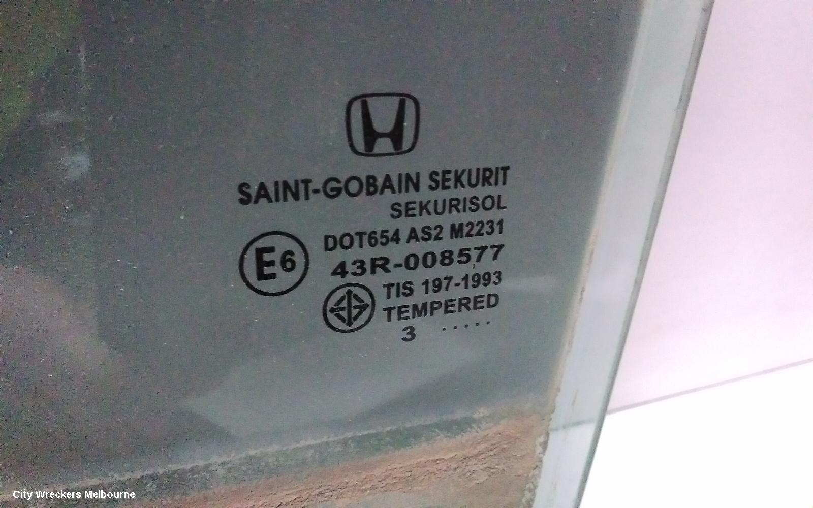 HONDA CRV LEFT REAR DOOR WINDOW, RM, 11/2012 - 04/2017 - Image 2