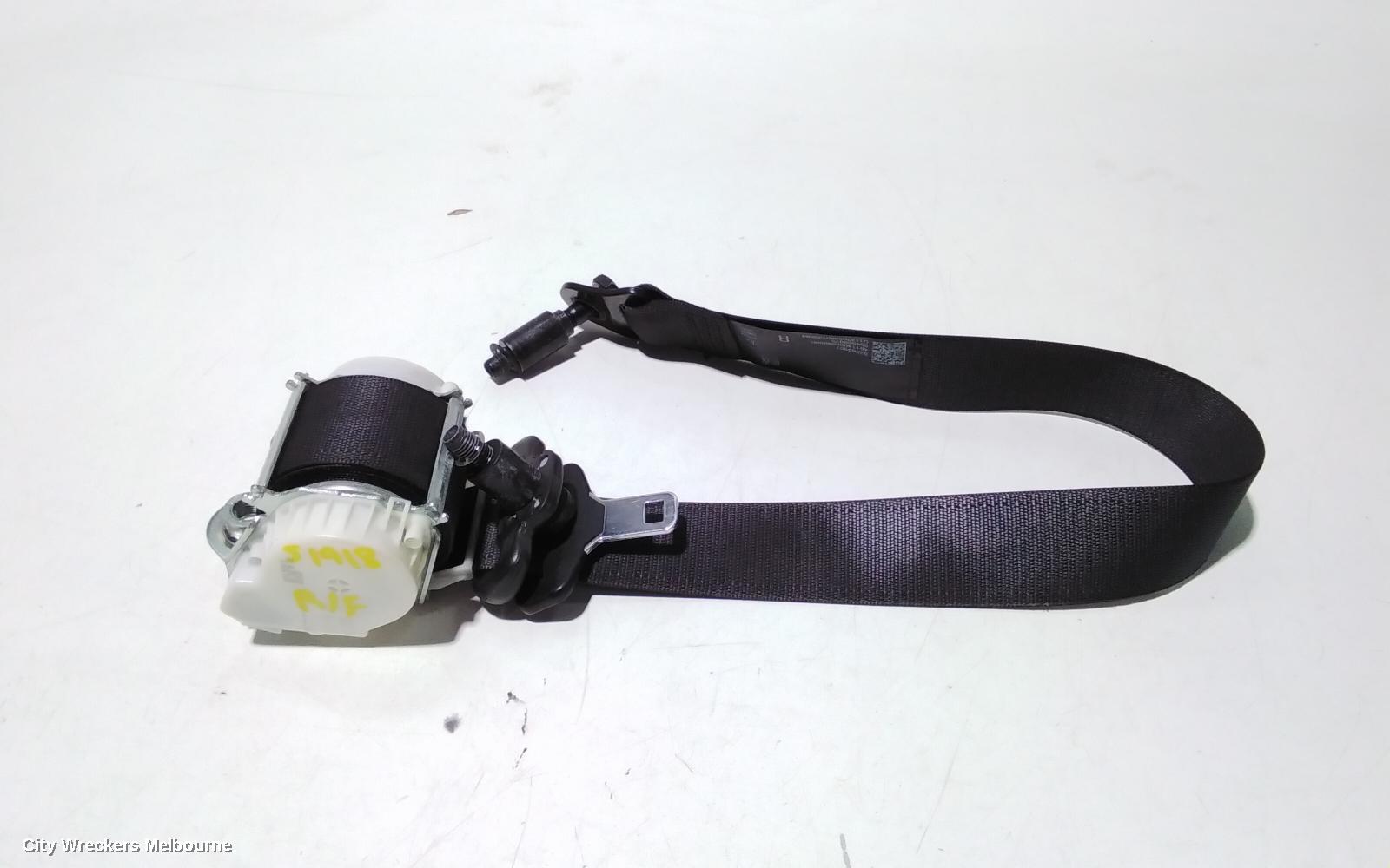 HOLDEN COMMODORE SEATBELT/STALK, RH FRONT, SEAT BELT ONLY, VF, 05/2013 - 12/2017 - Image 1