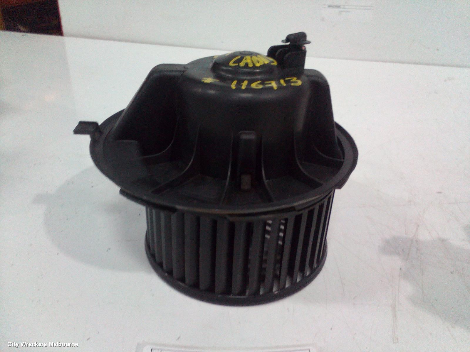 VOLKSWAGEN CADDY HEATER FAN MOTOR, 2KN, P/N 1K2819015, NON CLIMATE CONTROL TYPE, 12/2015 ONWARDS 02/2021 - Image 1