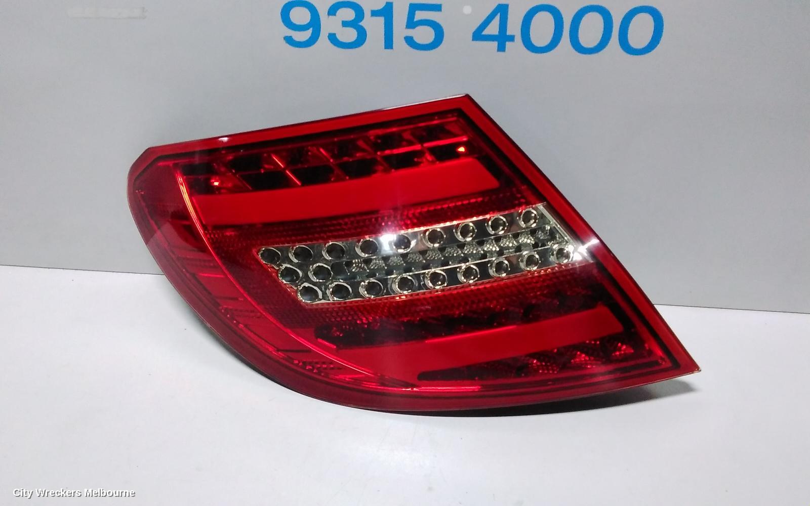 MERCEDES C CLASS LEFT TAILLIGHT, W204, SEDAN, AVANTGARDE/SPORTS, LED TYPE, 07/2007 - 02/2011 - Image 3