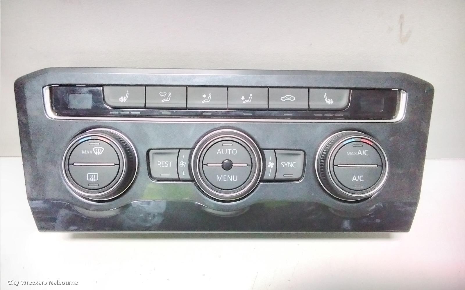 VOLKSWAGEN TIGUAN HEATER/AC CONTROLS, 5NA, FRONT, SINGLE ZONE CLIMATE CONTROL TYPE, 06/2016 ONWARDS - Image 2