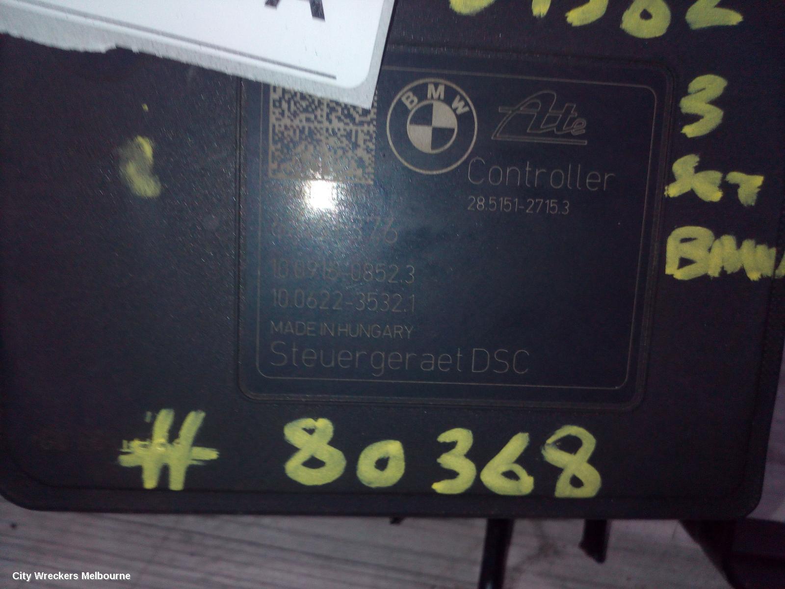 BMW 3 SERIES ABS PUMP/MODULATOR, F30, SEDAN, P/N 34516858953, 11/2011 - 02/2019 - Image 1