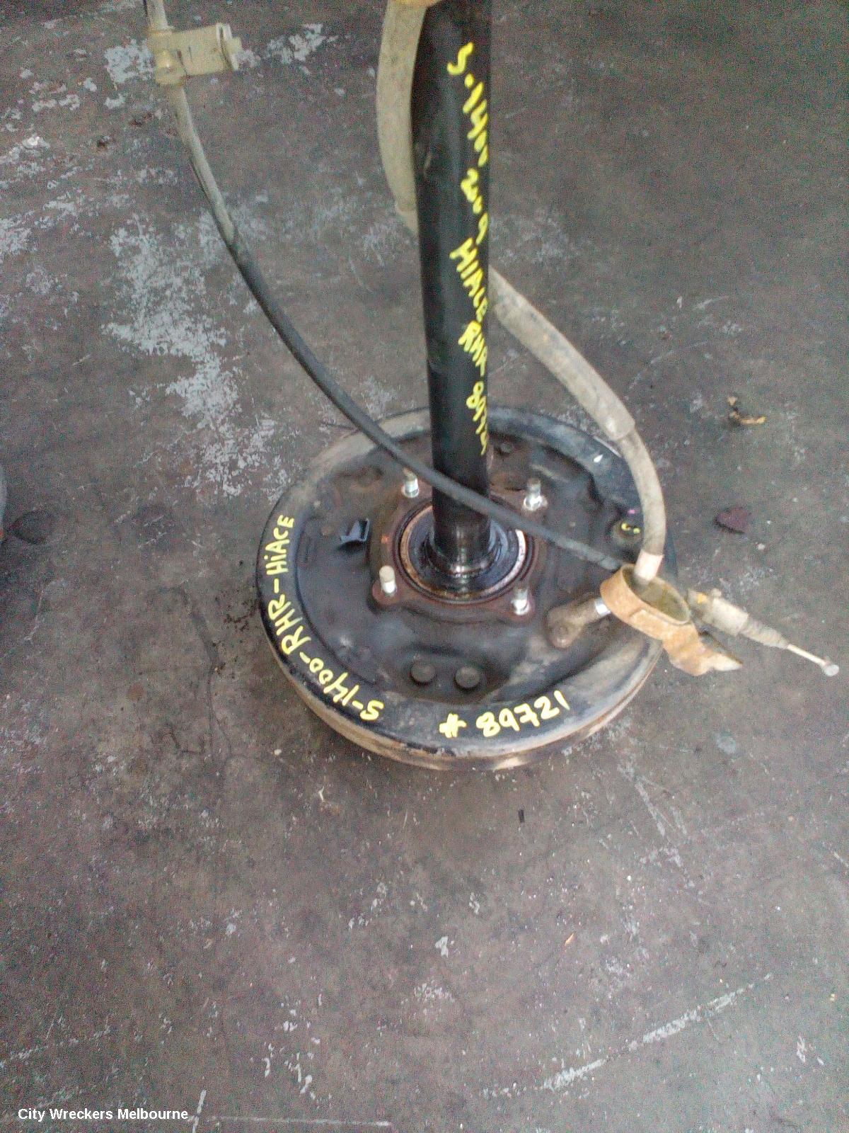 TOYOTA HIACE RIGHT REAR HUB ASSEMBLY, TRH/KDH, 03/2005 - 04/2019 - Image 2