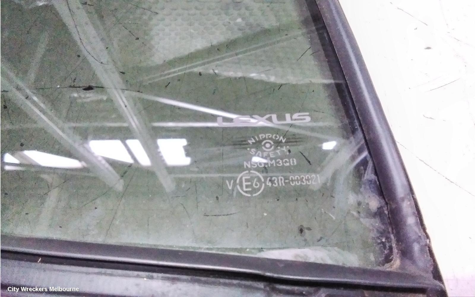 LEXUS UX RIGHT REAR 1/4 DOOR GLASS, X10, 10/2018 ONWARDS - Image 3