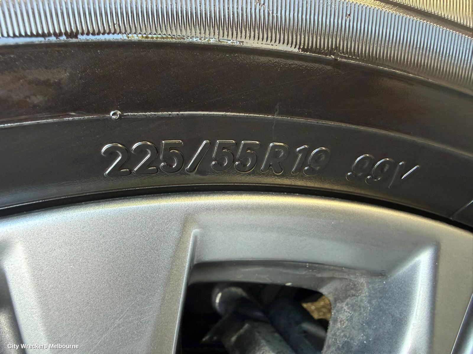 MAZDA CX8 WHEEL MAG, FACTORY, 19X7IN, 10 TWIN-SPOKE, SILVER, KG, 05/2018 - 12/2023 - Image 2