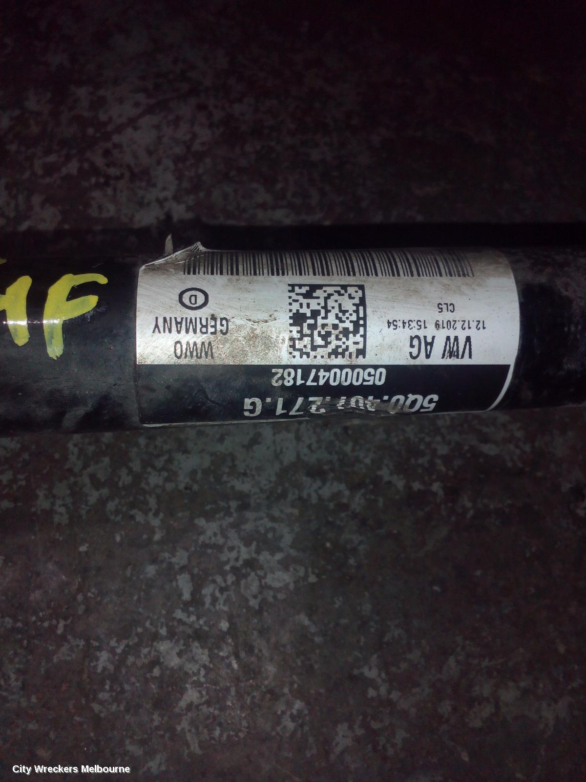 VOLKSWAGEN GOLF LEFT DRIVESHAFT, FRONT, AUTO T/M, PETROL, 1.4, GEN 7, 03/2017 - 08/2020 - Image 3